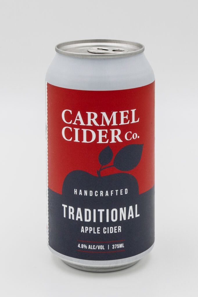 Traditional Cider Cans Carmel Cider Co